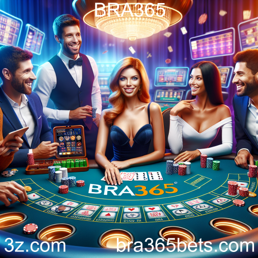 Explorando o Cassino Ao Vivo no BRA365